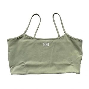 437 Micro Top in Matcha, Size Medium, Brand New